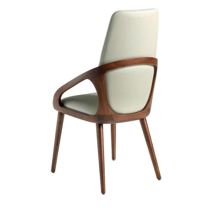 OEM Restaurant Furniture Wooden Chair Modern High Back Dining Chair for Living Room